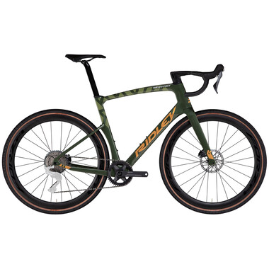 Bicicleta de Gravel RIDLEY KANZO FAST Shimano GRX 800 42 dientes Verde 2021 0